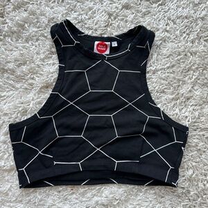 ABLE MADE Cropped Sloan Tank Simple Athleisure